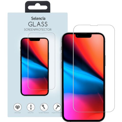 Selencia Displayschutz aus gehärtetem Glas iPhone 13 Pro Max / 14 Plus