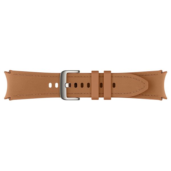 Samsung Original Hybrid Vegan Leather Band S/M für das Galaxy Watch 6 / 6 Classic / 5 / 5 Pro - Camel