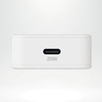 Accezz Ultra Slim GaN Ladegerät - USB-C - 20 W - Weiß