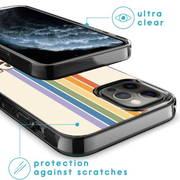 imoshion Design Hülle für das iPhone 12 (Pro) - Rainbow Queer vibes