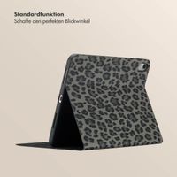 Selencia Sabi Klapphülle Apple iPad 11 (2025) 11 Zoll A16 / iPad 10 (2022) 10.9 Zoll - Midnight Black