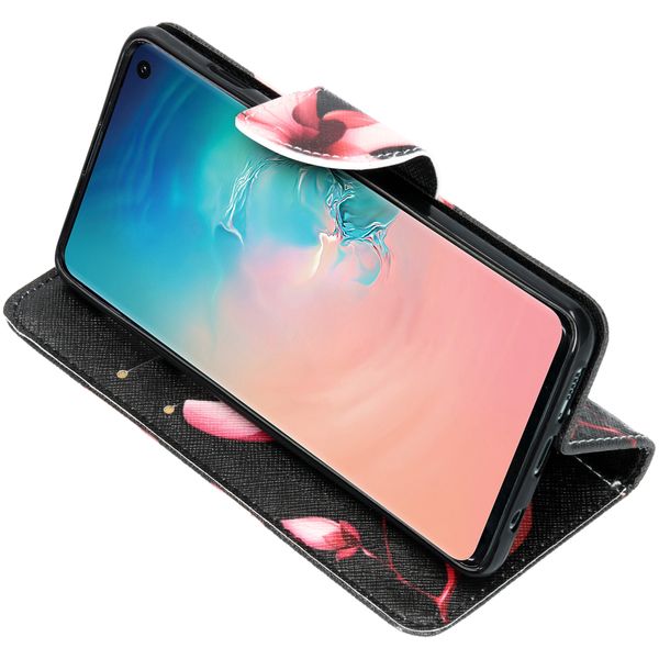 Design TPU Klapphülle für das Samsung Galaxy S10