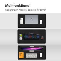 imoshion Schreibtischunterlage 80 x 40 cm - S - Schwarz