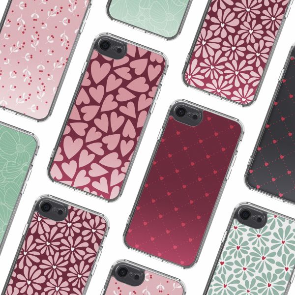 imoshion Design Hülle Apple iPhone SE (2022 / 2020) / 8 / 7 - Hearty Blush