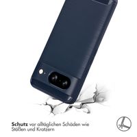 imoshion Brushed Back Cover Google Pixel 8 - Dunkelblau