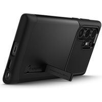 Spigen Slim Armor™ Case für das Samsung Galaxy S22 Ultra - Schwarz