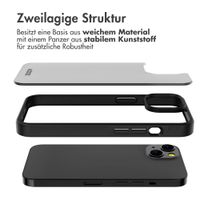 Accezz Rugged Frosted Back Cover für das Apple iPhone 13