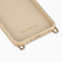 Selencia Rivièra Backcover mit MagSafe mit abnehmbaren Haken Samsung Galaxy A37 (5G) - Milky Latte