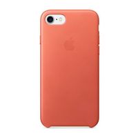 Apple Leder-Case Orange für das Apple iPhone SE (2022 / 2020) / 8 / 7