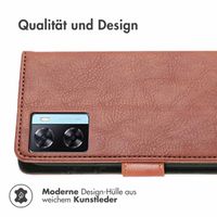 imoshion Luxuriöse Klapphülle für das Oppo A57(s) - Braun