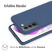 imoshion Color TPU Hülle für das Samsung Galaxy S22 - Dunkelblau