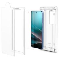 Spigen EliteShield EZ Fit mit Installation Tray - 1er Pack Samsung Galaxy S25
