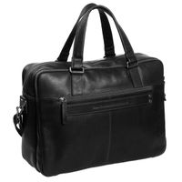 The Chesterfield Brand Misha Laptoptasche 17 Zoll - Echtes Leder - Schwarz