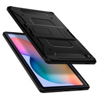 Spigen Tough Armor Pro Backcover Galaxy Tab S6 Lite / Tab S6 Lite (2022) - Schwarz