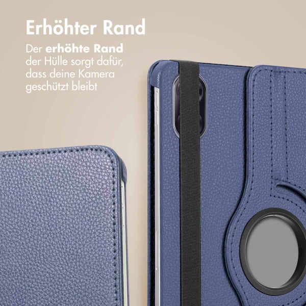 imoshion 360° drehbare Klapphülle Honor Pad X9 - Dunkelblau