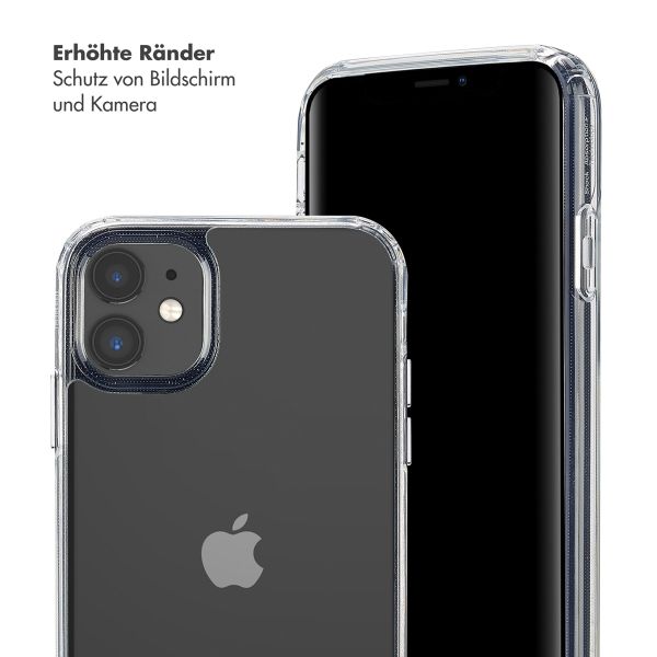 Selencia Back Cover mit abnehmbaren Haken für das iPhone 11 - Transparent