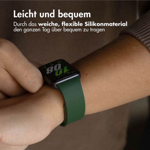 imoshion Silikonband für das  Samsung Galaxy Fit 3 - Dunkelgrün