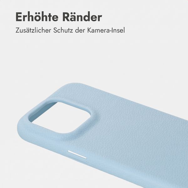 imoshion Texture Backcover Apple iPhone 13 Pro - Hellblau