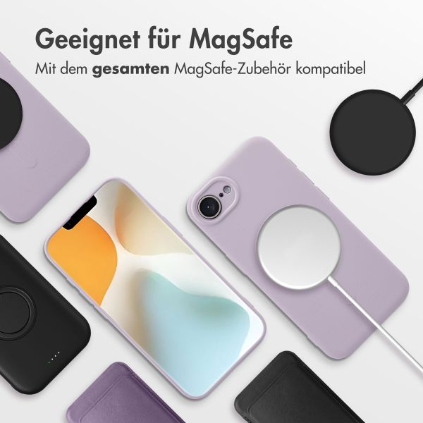 imoshion Color Back Cover mit MagSafe iPhone 16e - Violett