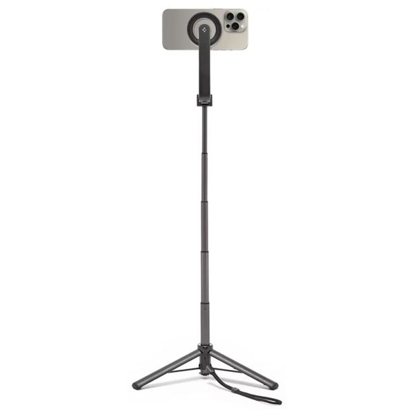 Spigen MagSafe Stativ Selfie-Stick - mit Fernbedienung - Universal - 74CM - Schwarz