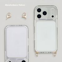 Selencia Backcover mit abnehmbaren Haken Apple iPhone 18 Pro / 17 Pro - Transparent