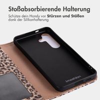 imoshion Design Klapphülle Samsung Galaxy S24 - Leopard Mood