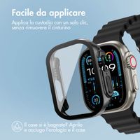 imoshion Full Cover glänzendes Hard Case Apple Watch Ultra / Ultra 2 / Ultra 3 - 49 mm - Schwarz