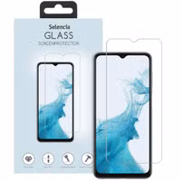 Selencia Displayschutz aus gehärtetem Glas für das Samsung Galaxy A23 (5G)