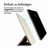 imoshion Magnetic Klapphülle Apple iPad Air 11 Zoll (2026) M4 / (2025) M3 / (2024) M2 / Air 5 (2022) / Air 4 (2020) - Beige