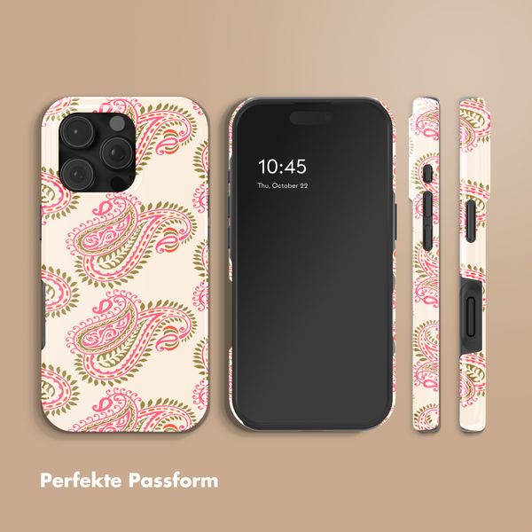Selencia Vivid Back Cover Apple iPhone 16 Pro Max - Paisley Blush