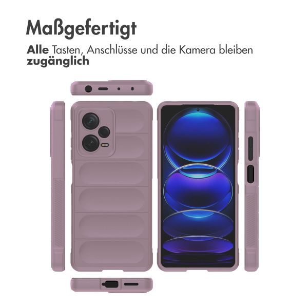 imoshion EasyGrip Backcover für das Xiaomi Redmi Note 12 Pro Plus - Violett