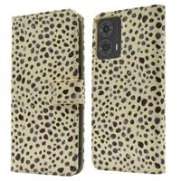 imoshion Design Klapphülle Motorola Moto G24 Power - Black And White Dots