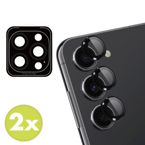 imoshion 2er-Pack Objektivschutz für Kamera für das Samsung Galaxy S23 FE - Schwarz