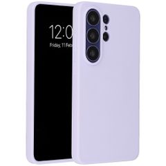 Accezz Liquid Silikoncase mit MagSafe Samsung Galaxy S26 Ultra - Violett