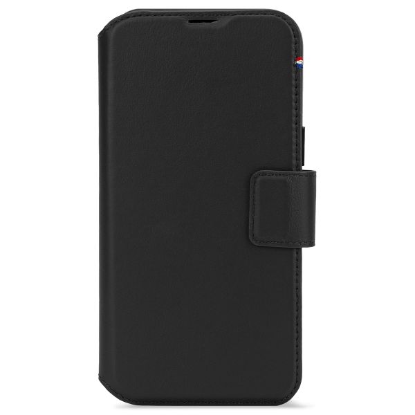 Decoded 2 in 1 Leather Klapphülle MagSafe Apple iPhone 16 - Schwarz