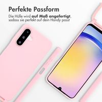 imoshion Silikonhülle mit Band Samsung Galaxy A26 - Rosa