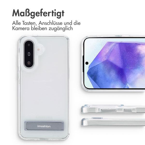 imoshion Back Cover mit Ständer für das Samsung Galaxy A36 - Transparent