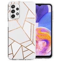 imoshion Design Hülle Samsung Galaxy A23 (5G) - White Graphic