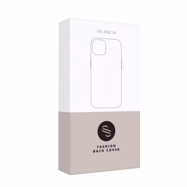 Selencia Sabi Backcover Leopardenmuster mit MagSafe Apple iPhone 17e / 16e - Soft Ivory