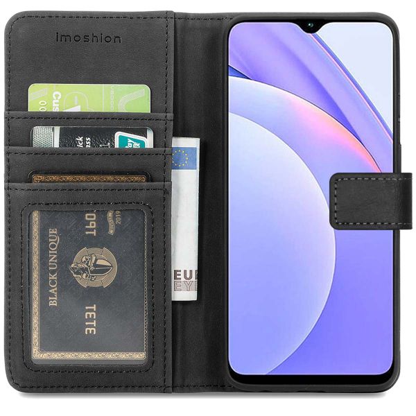 imoshion Luxuriöse Klapphülle Xiaomi Redmi 9T - Schwarz