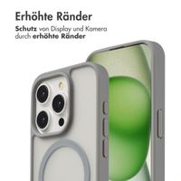 imoshion Color Guard Back Cover mit MagSafe Apple iPhone 15 Pro - Grau