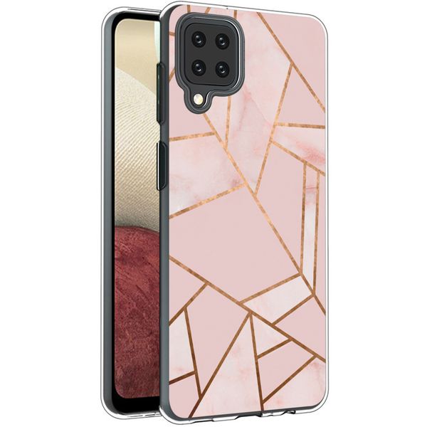 imoshion Design Hülle Samsung Galaxy A12 - Pink Graphic