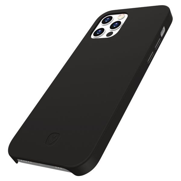 Valenta Luxe Leather Backcover für das iPhone 12 (Pro) - Schwarz