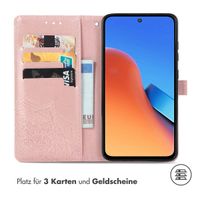 imoshion Mandala Klapphülle für das Xiaomi Redmi 12 - Rosé gold