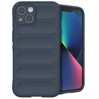 imoshion EasyGrip Back Cover für das Apple iPhone 13 - Dunkelblau