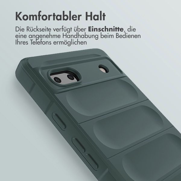 imoshion EasyGrip Backcover Google Pixel 6a - Dunkelgrün