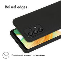 Accezz Color TPU Hülle Samsung Galaxy A33 - Schwarz