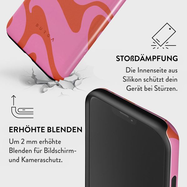 Burga Tough Back Cover für das Apple iPhone 12 (Pro) - Ride the Wave