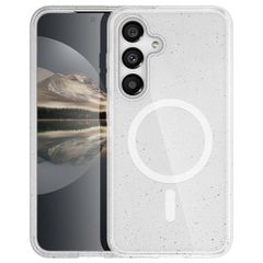 imoshion Sparkle Back Cover mit MagSafe Samsung Galaxy S24 - Glitzer Transparent