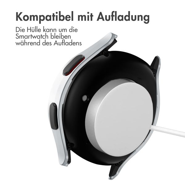 imoshion Full Cover Hard Case Samsung Galaxy Watch 4 - 40 mm - Silber